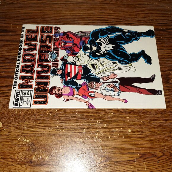 Official Handbook of Marvel Universe Update '89 #8 U-man to Deceased : Madeline - Picture 3 of 3